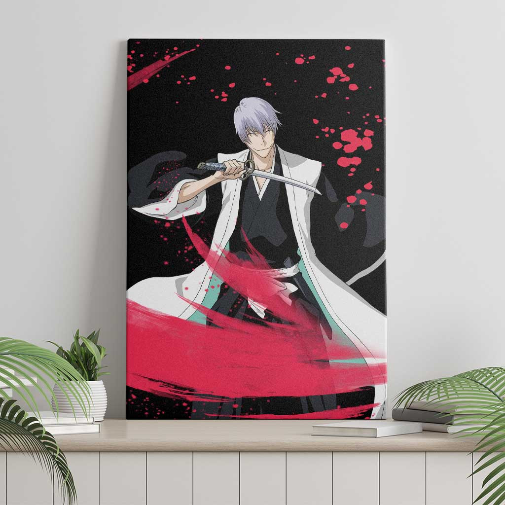 Gin Ichimaru Bleach Canvas Wall Art Anime Style