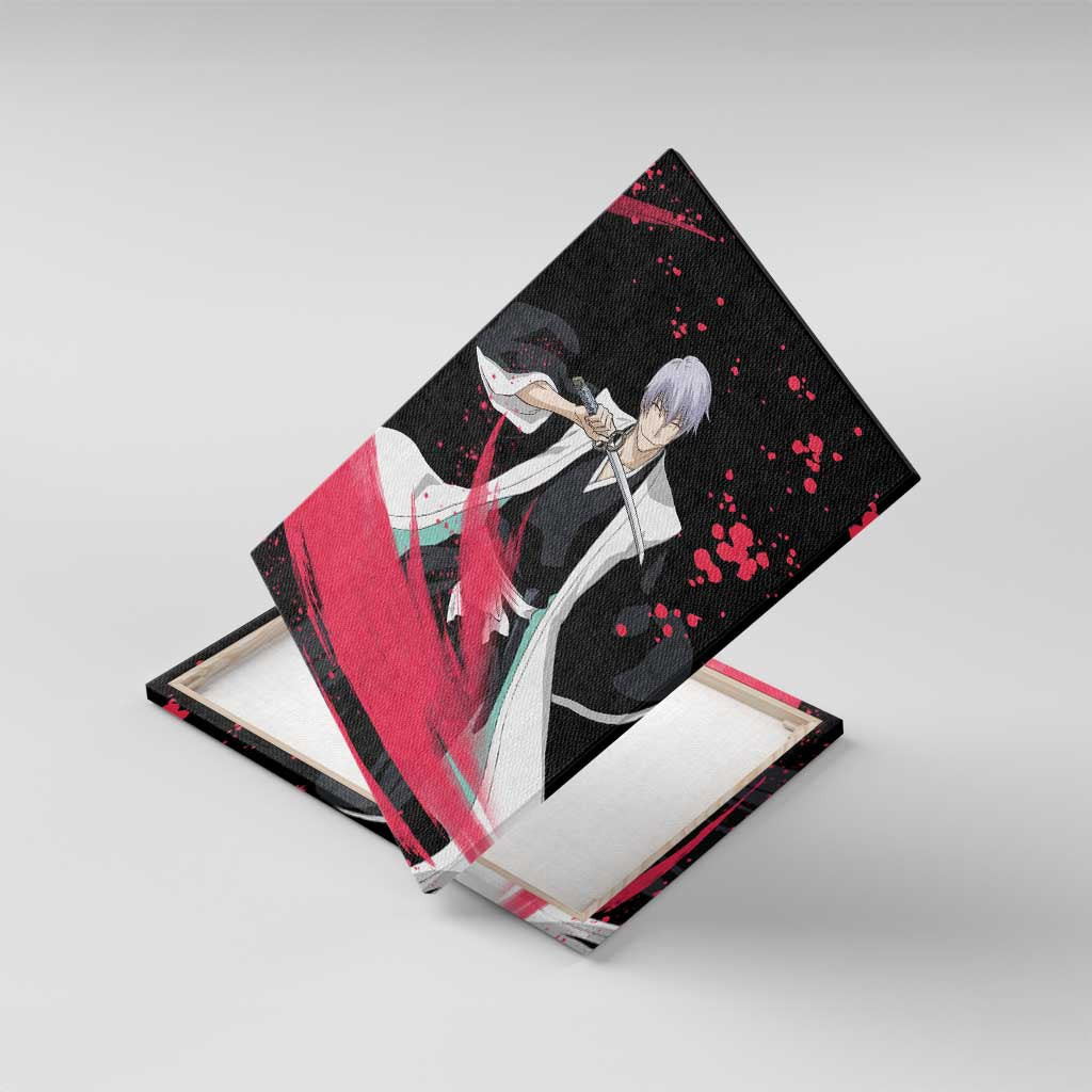 Gin Ichimaru Bleach Canvas Wall Art Anime Style