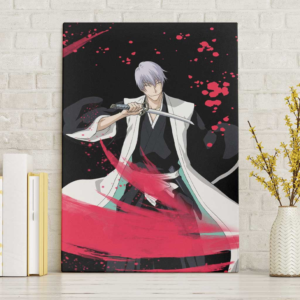 Gin Ichimaru Bleach Canvas Wall Art Anime Style