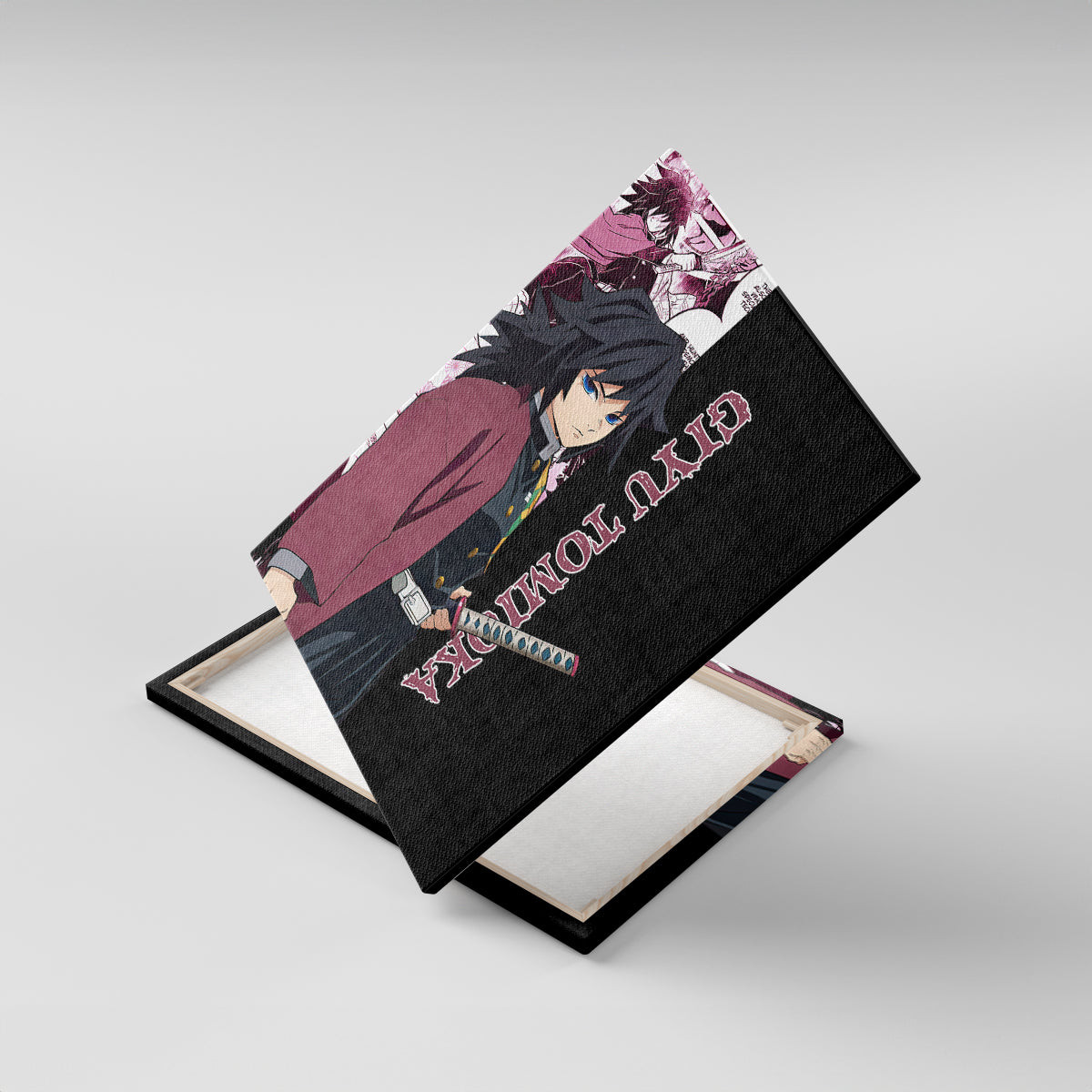 Giyu Tomioka Demon Slayer Canvas Wall Art Anime Mix Manga Style