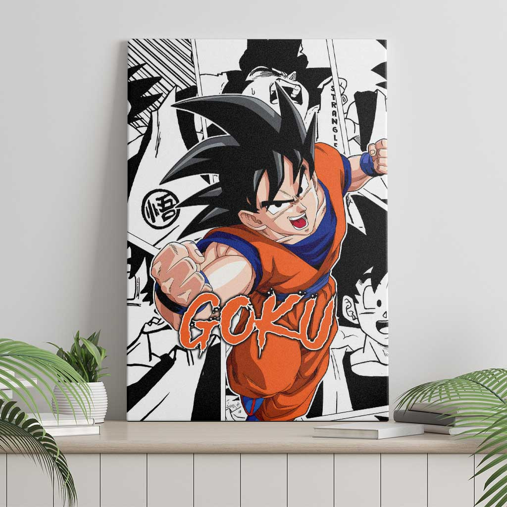 Goku Dragon Ball Canvas Wall Art Anime Style