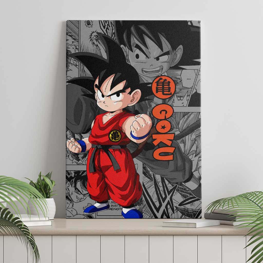 Goku Kid Dragon Ball Canvas Wall Art Anime Mix Manga Style Ts04