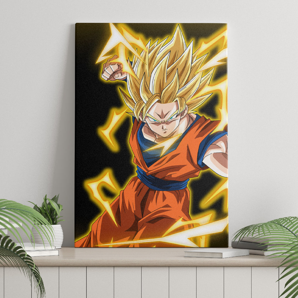 Goku Super Saiyan Dragon Ball Canvas Wall Art