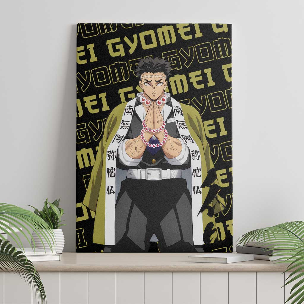 Gyomei Himejima Demon Slayer Canvas Wall Art Anime Japan Style Ts04