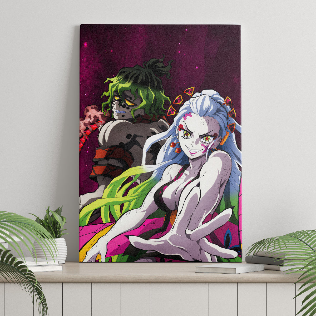 Gyutaro And Daki Canvas Wall Art