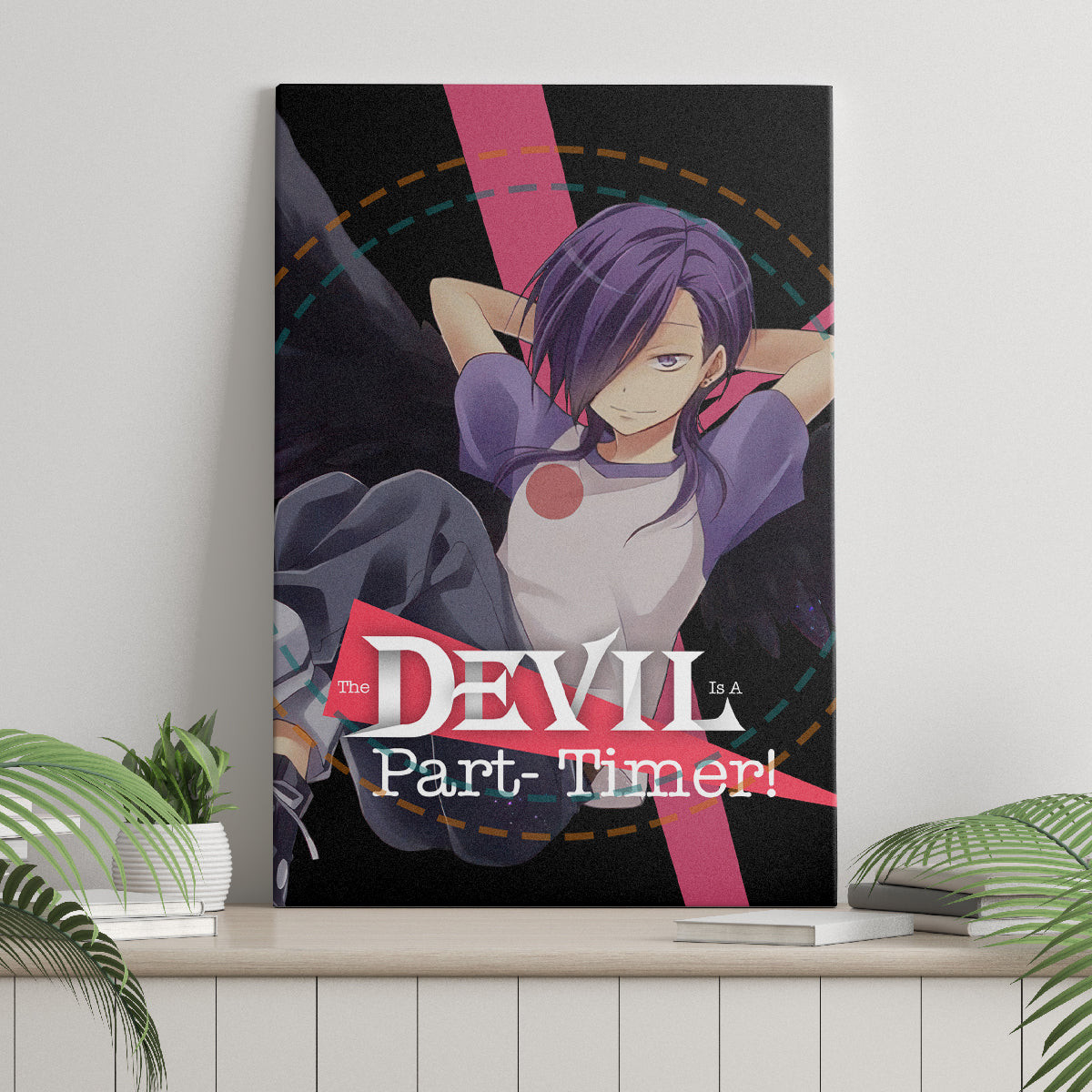 Hanzo Urushihara The Devil Part Timer Canvas Wall Art Anime Style