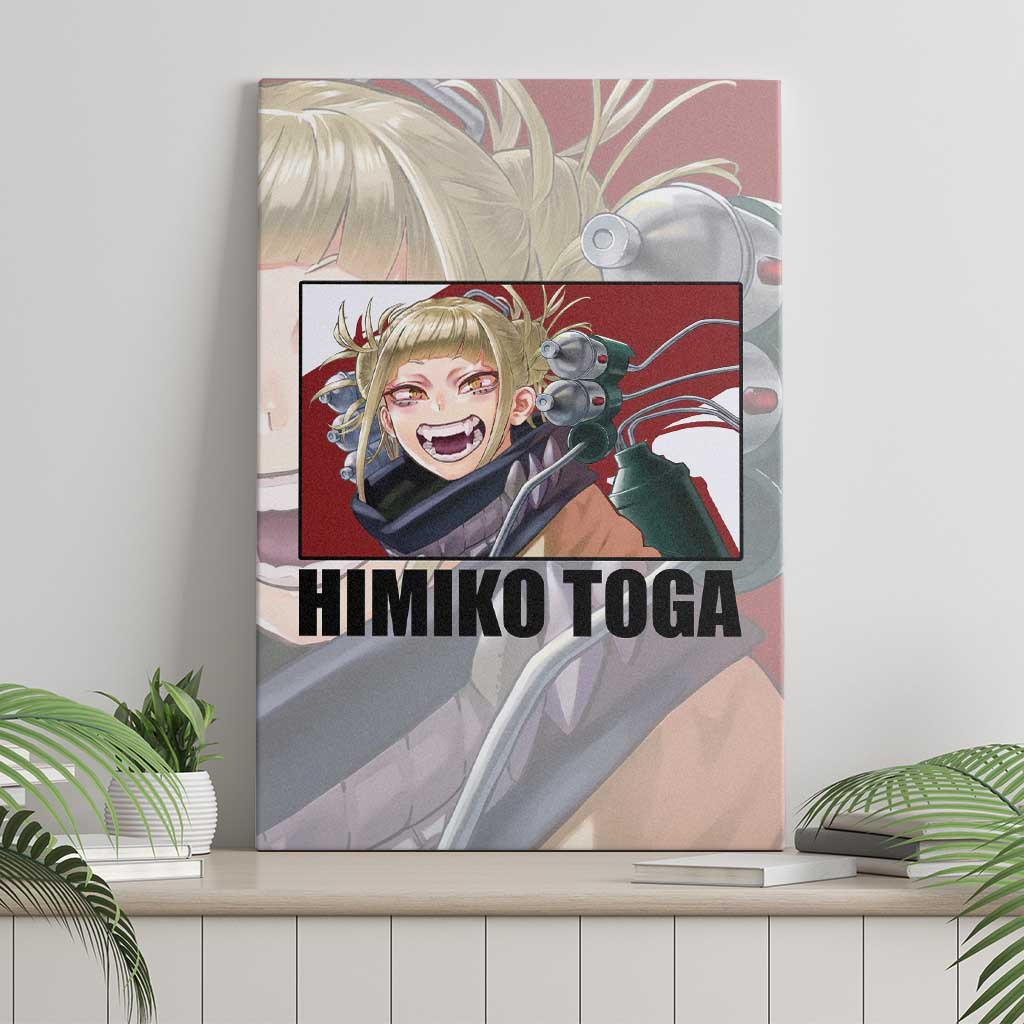 Himiko Toga My Hero Academia Canvas Wall Art Anime Style