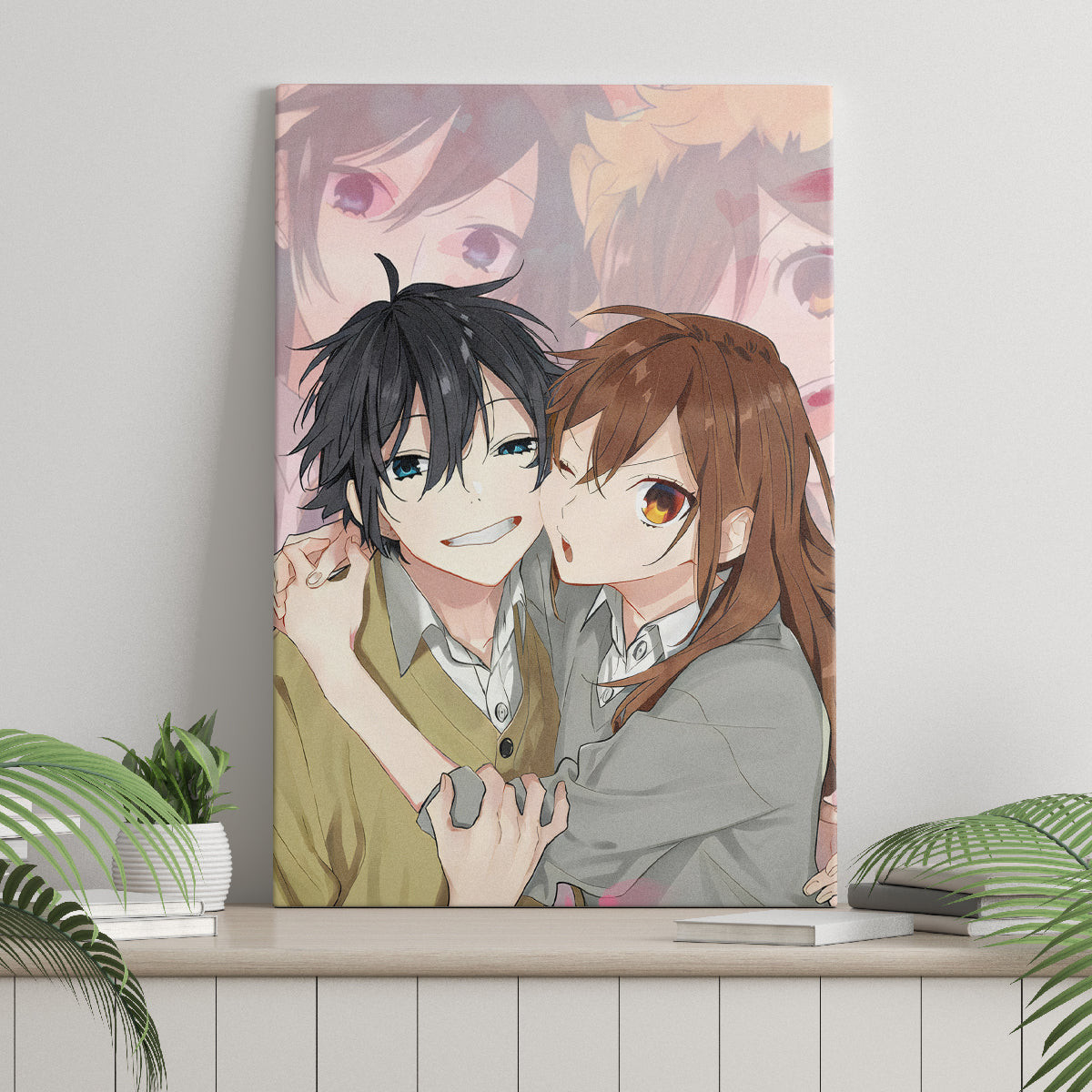 Horimiya Hori San To Miyamura Kun Anime Canvas Wall Art