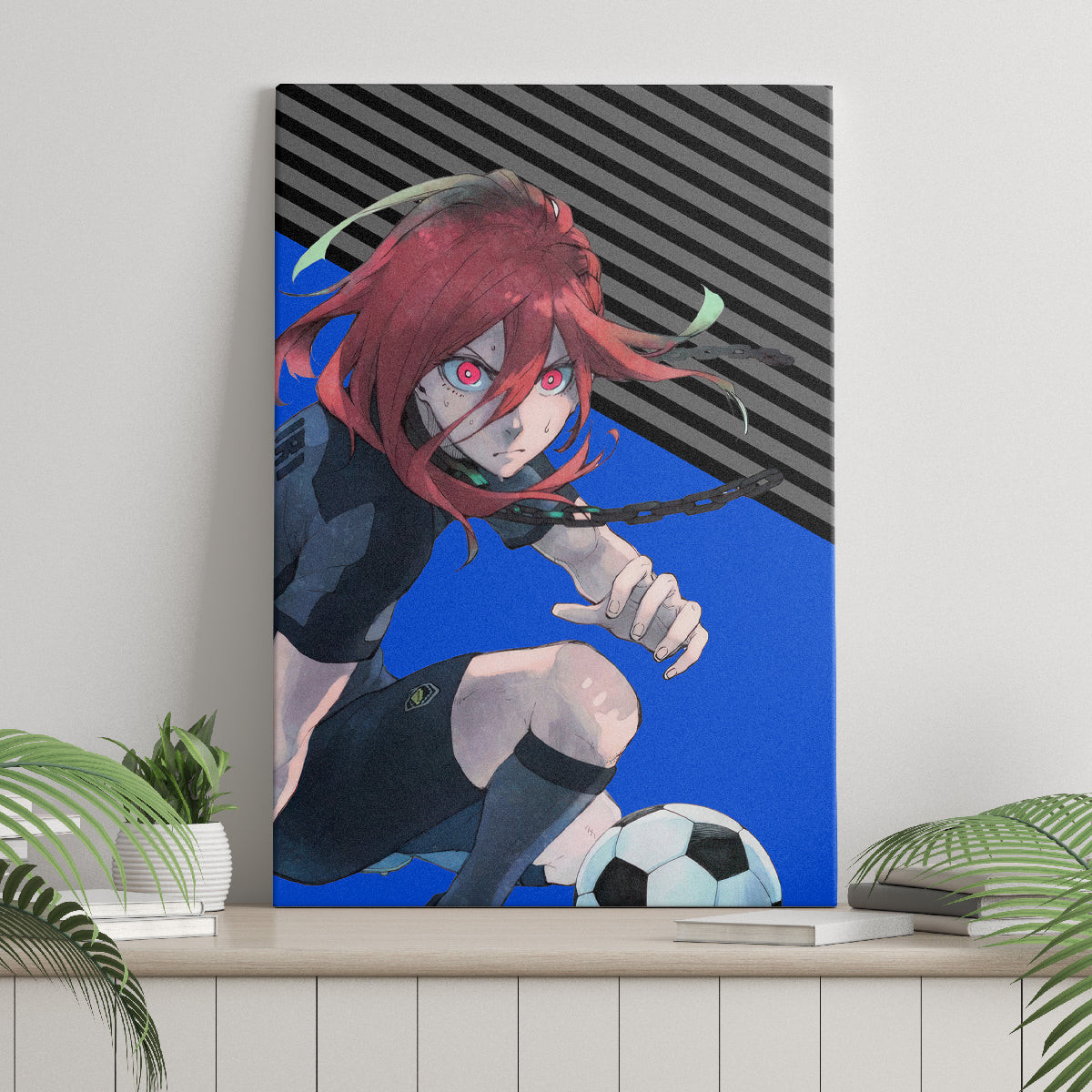 Hyoma Chigiri Blue Lock Canvas Wall Art Anime Style