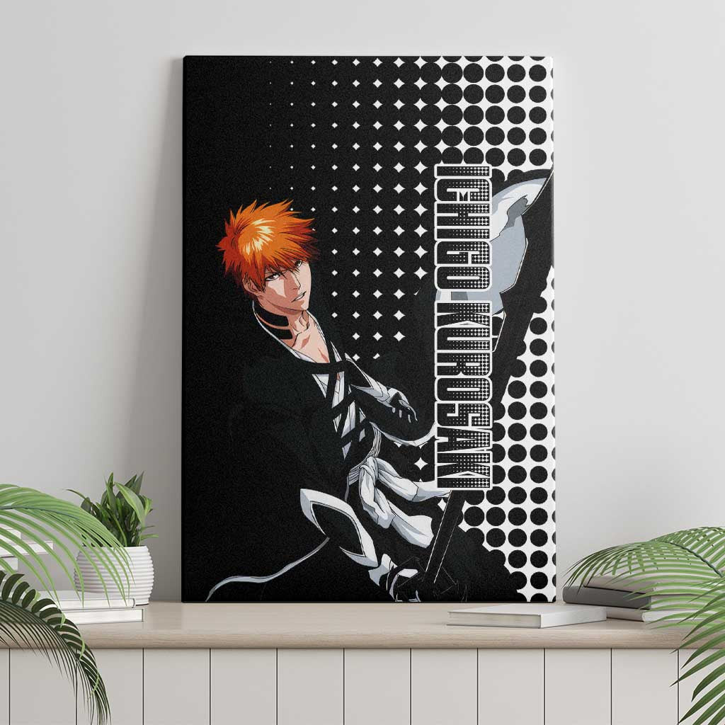 Ichigo Bleach Canvas Wall Art Anime Mix Manga Style
