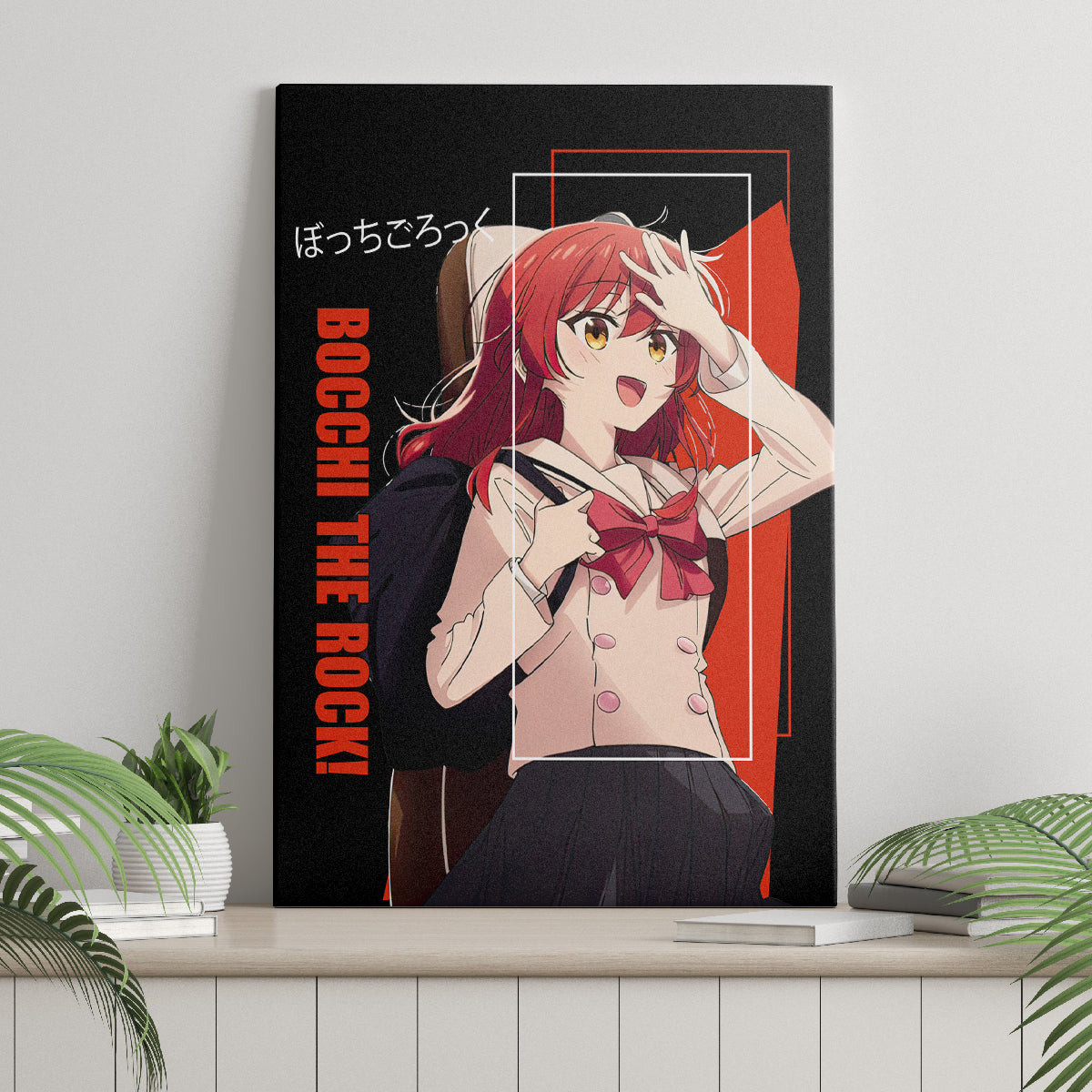 Ikuyo Kita Bochi The Rock Canvas Wall Art Anime Style