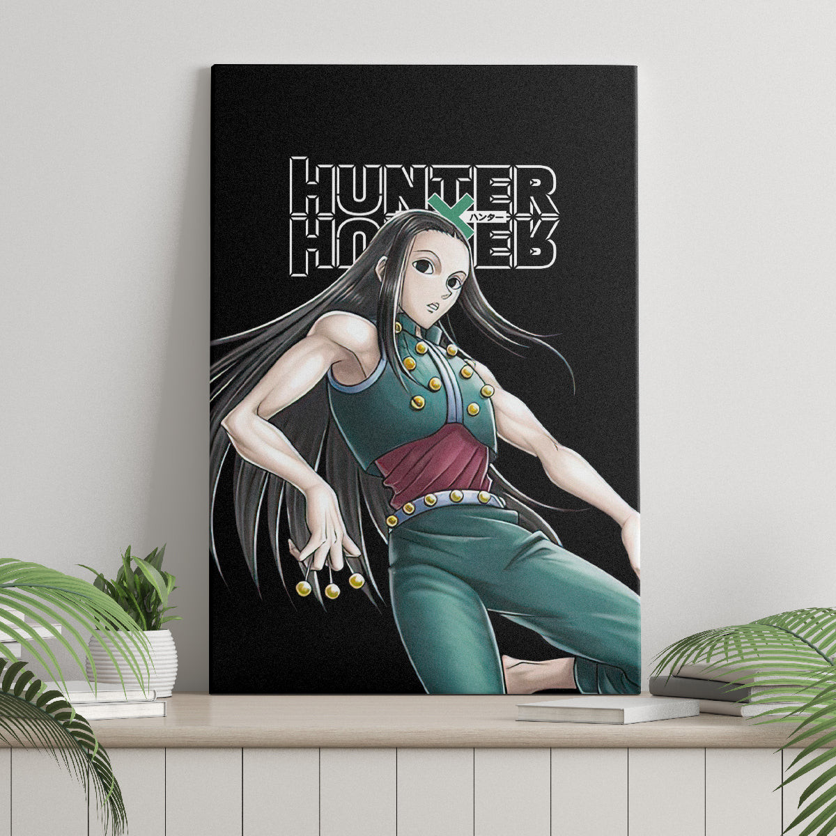 Illumi Zoldyck Hunter X Hunter Canvas Wall Art Anime Style