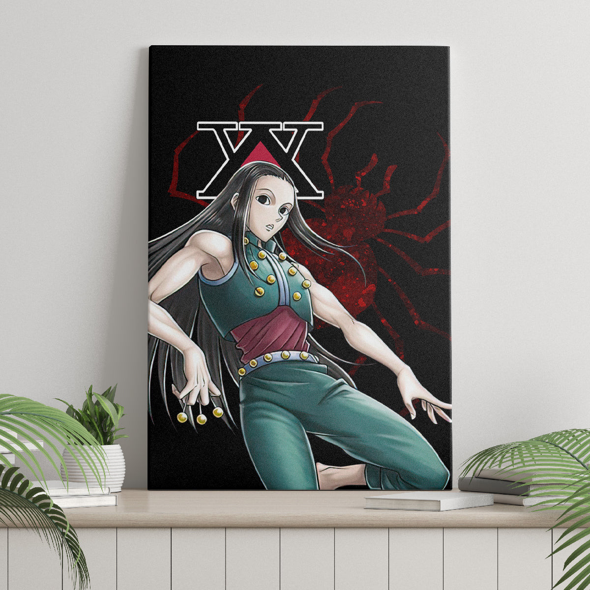 Illumi Zoldyck Phantom Troupe Hunter X Hunter Canvas Wall Art Anime Style