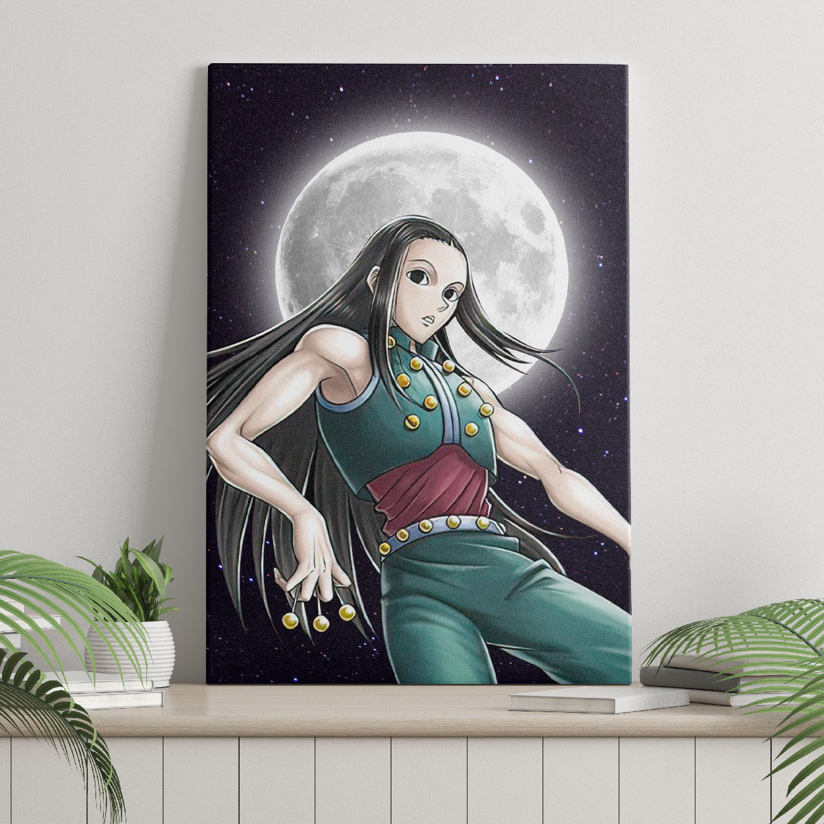 Illumi Zoldyck Phantom Troupe Hunter X Hunter Canvas Wall Art Anime Style