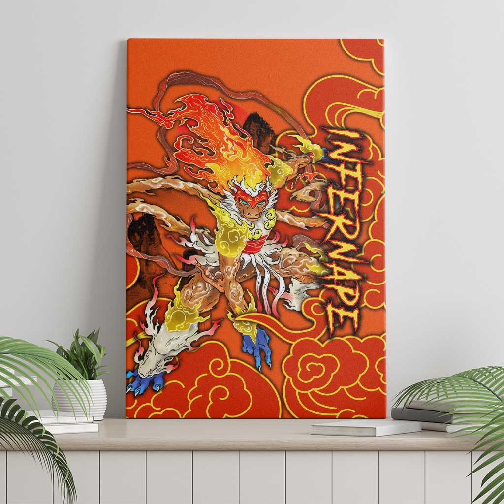 Infernape Pokemon Canvas Wall Art Anime Japan Art Style