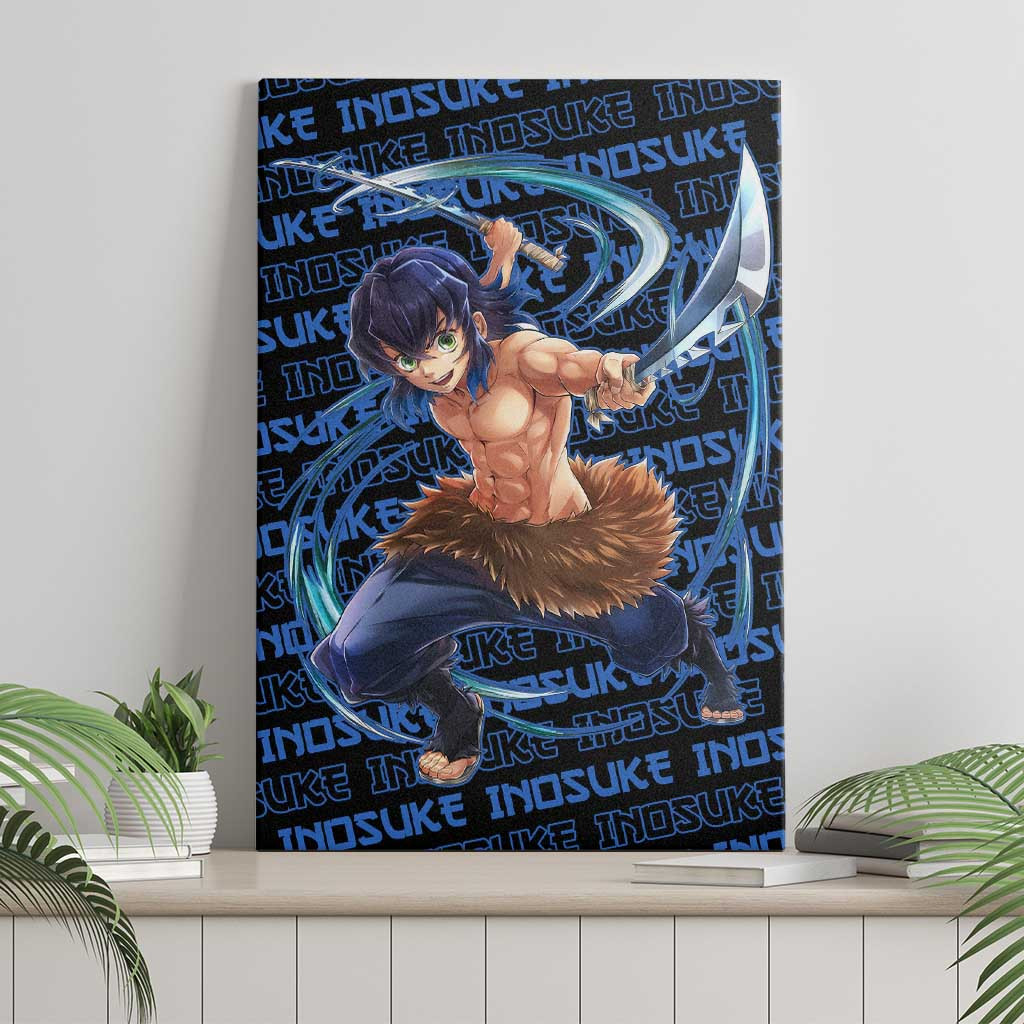 Inosuke Hashibira Demon Slayer Canvas Wall Art Anime Japan Style Ts04