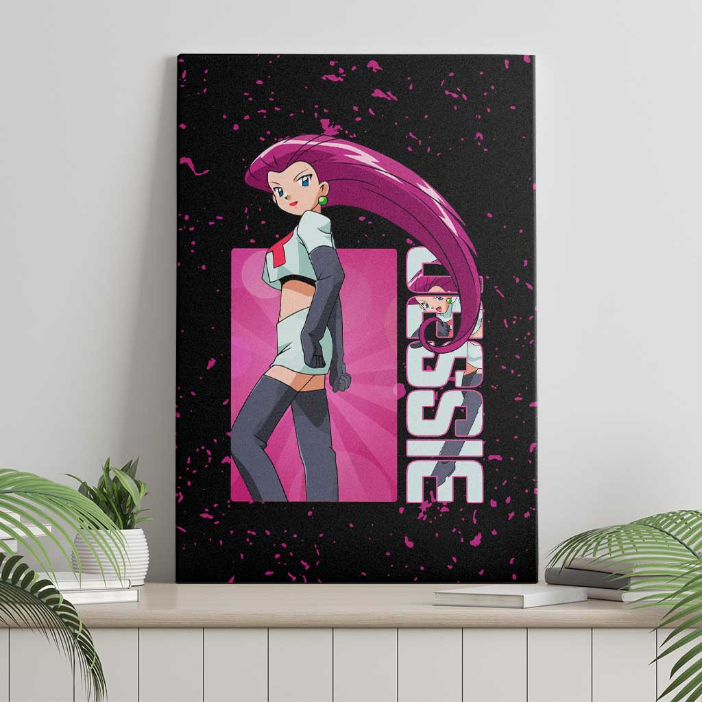 Jessie Musashi Pokemon Canvas Wall Art Anime Style Ts04