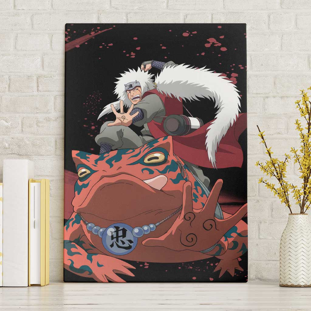 Jiraiya Uniform Naruto Canvas Wall Art Anime Style Ts04