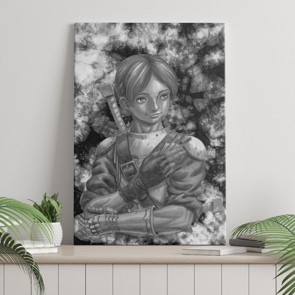 Judeau Berserk Canvas Wall Art Grunge Style