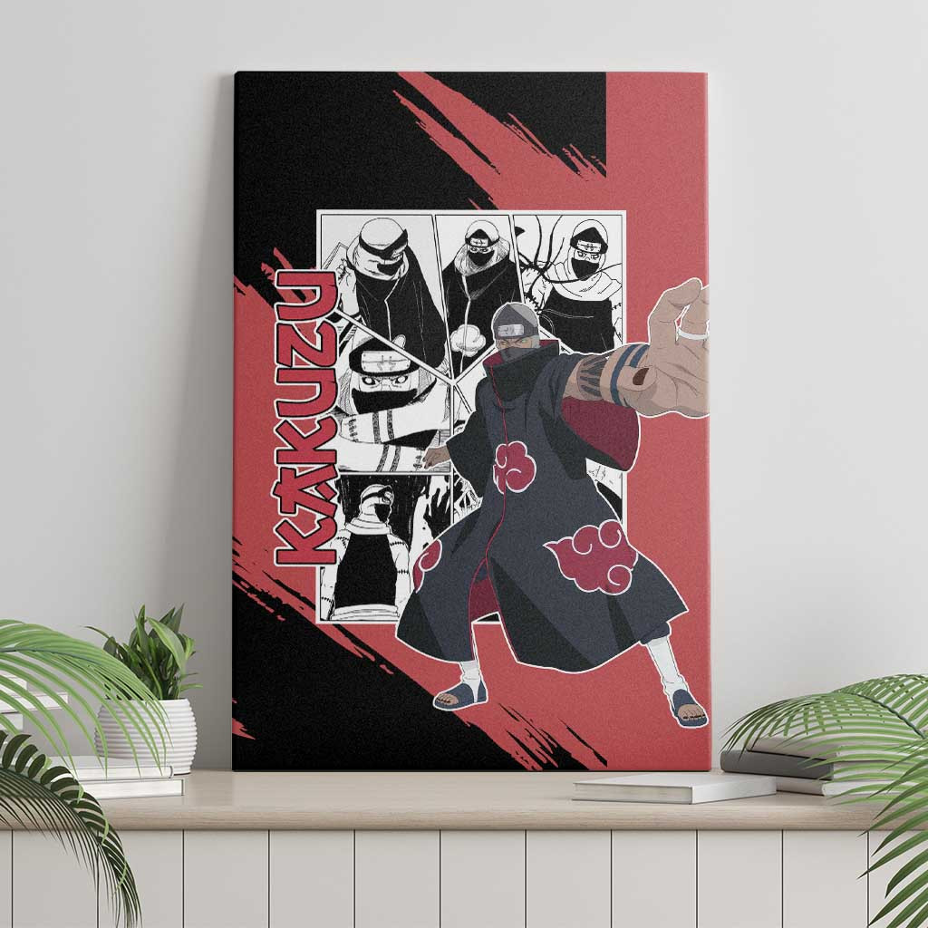 Kakuzu Naruto Canvas Wall Art Anime Mix Manga Style
