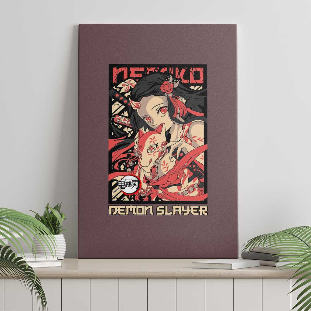 Kamado Nezuko Demon Slayer Canvas Wall Art Anime Style Ts04