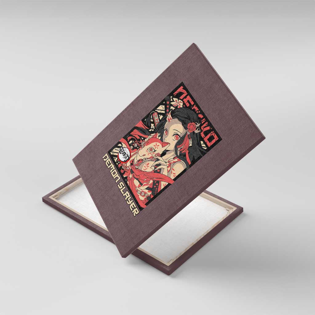 Kamado Nezuko Demon Slayer Canvas Wall Art Anime Style Ts04