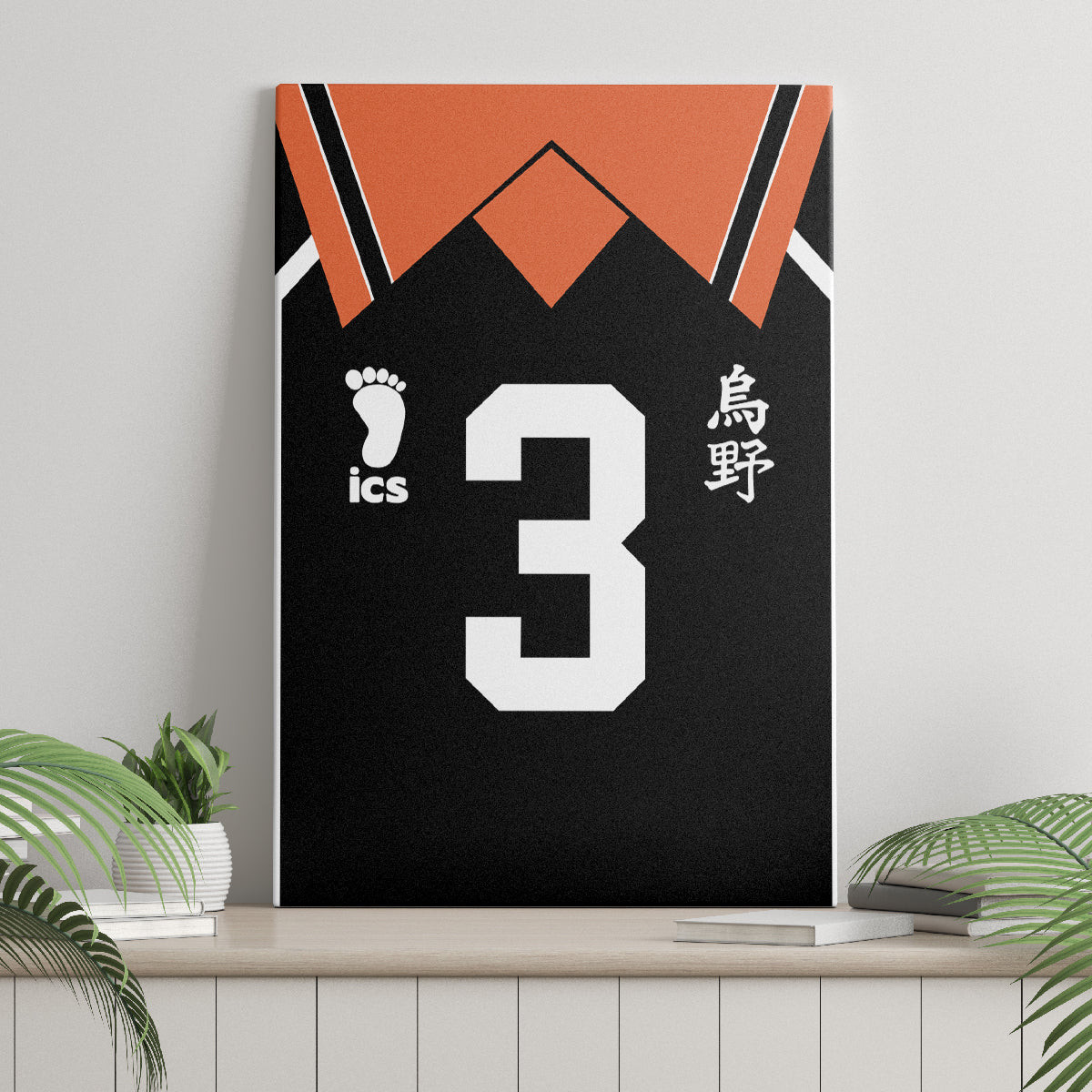 Karasuno Asahi Azumane Canvas Wall Art
