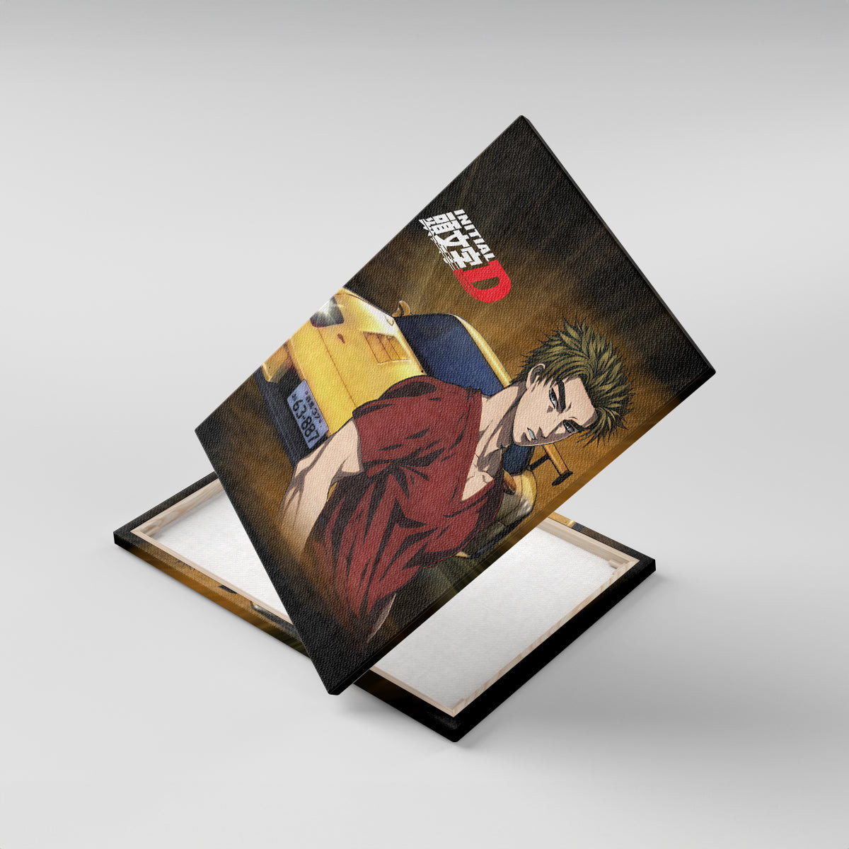 Keisuke Takahashi Initial D Canvas Wall Art Anime Style