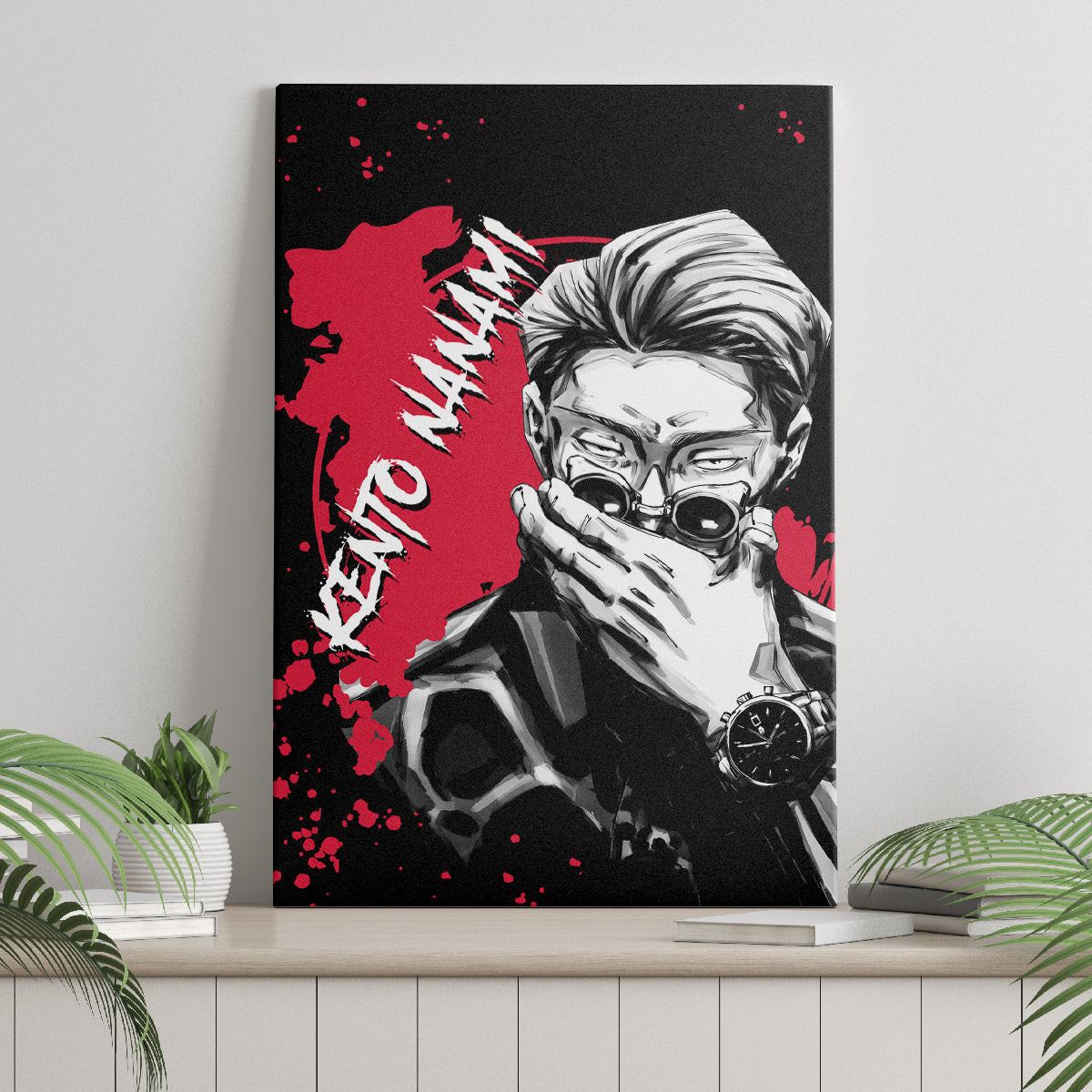 Kento Nanami Jujutsu Kaisen Canvas Wall Art Manga Style Art