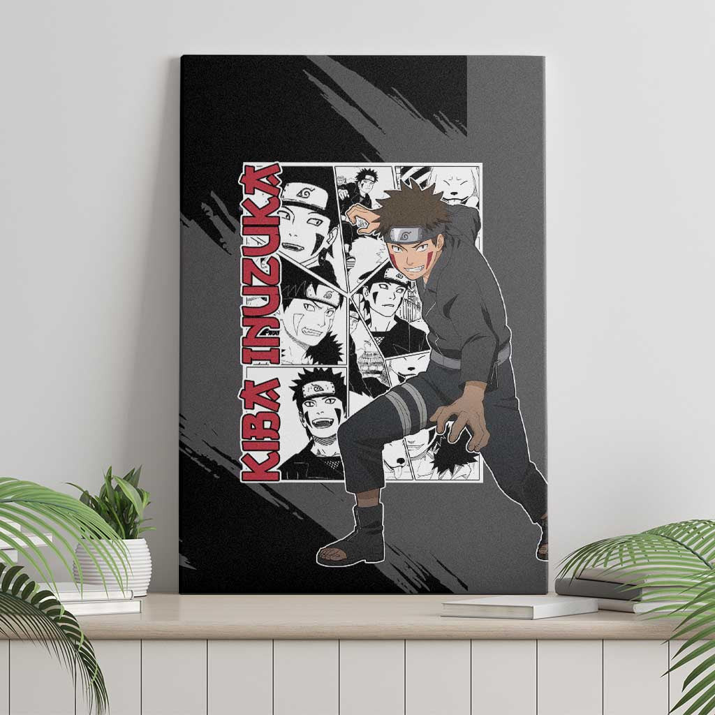 Kiba Inuzuka Naruto Canvas Wall Art Anime Mix Manga Style