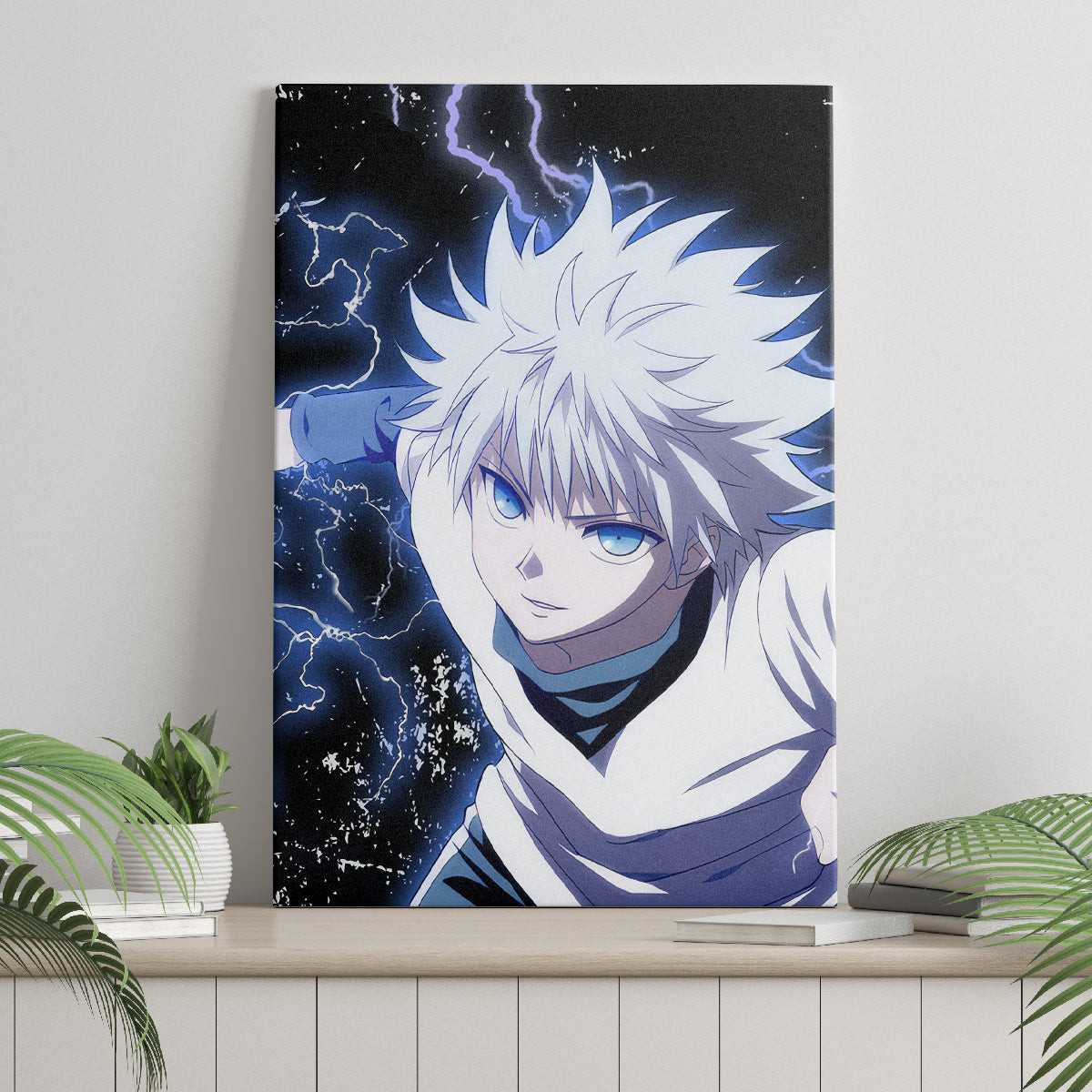 Killua Zoldyck Canvas Wall Art