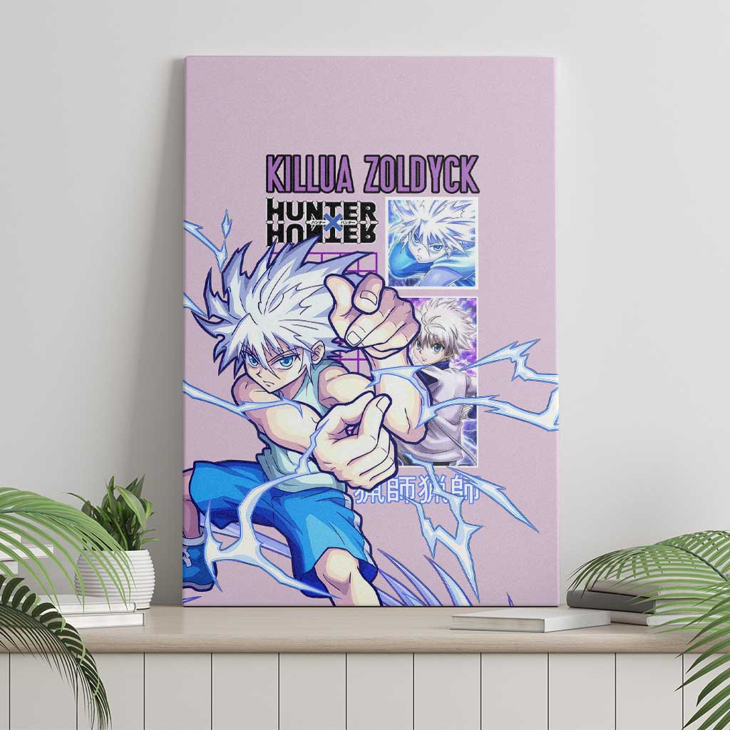 Killua Zoldyck V3 Hunter X Hunter Canvas Wall Art Anime Style Ts04