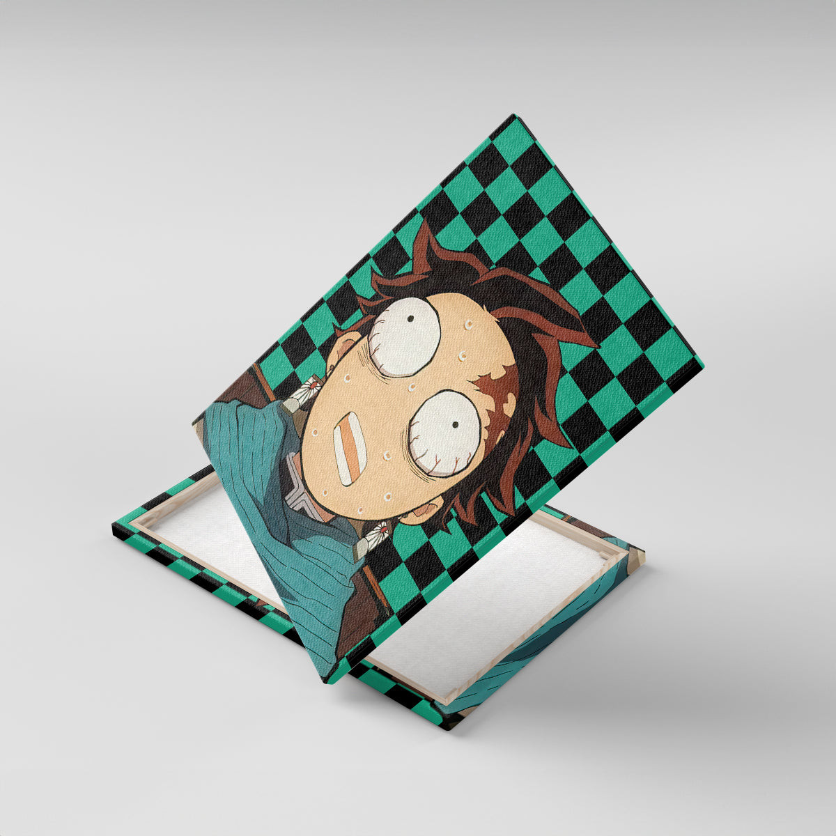 Kimetsu Tanjro Demon Slayer Canvas Wall Art Anime Style