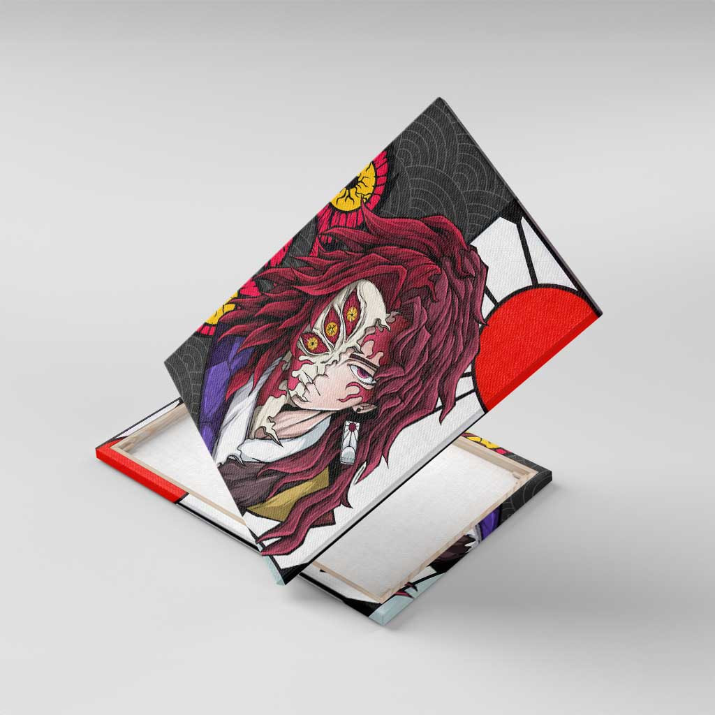 Kokushibo And Yoriichi Demon Slayer Canvas Wall Art Anime Style Ts04