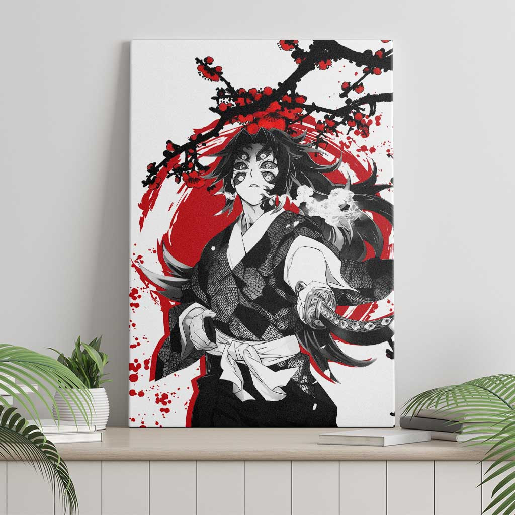 Kokushibo Demon Slayer Canvas Wall Art Anime Japan Style Ts04