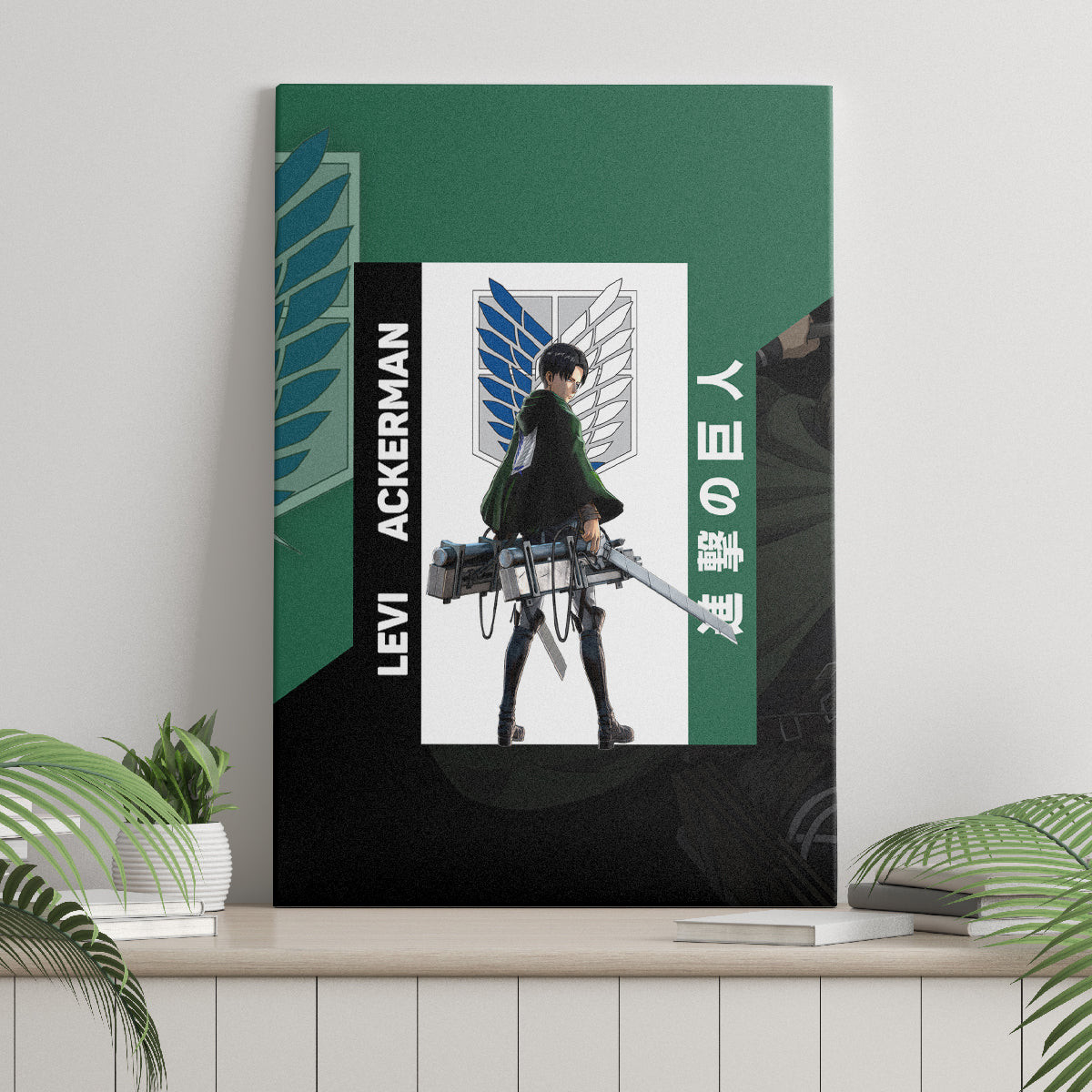 Levi Ackerman Canvas Wall Art