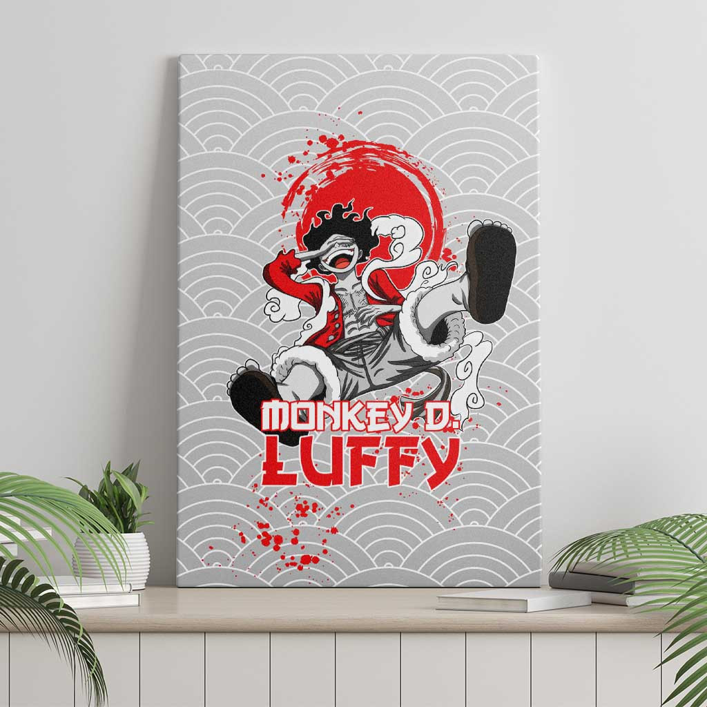 Luffy One Piece Canvas Wall Art Anime Style Ts04