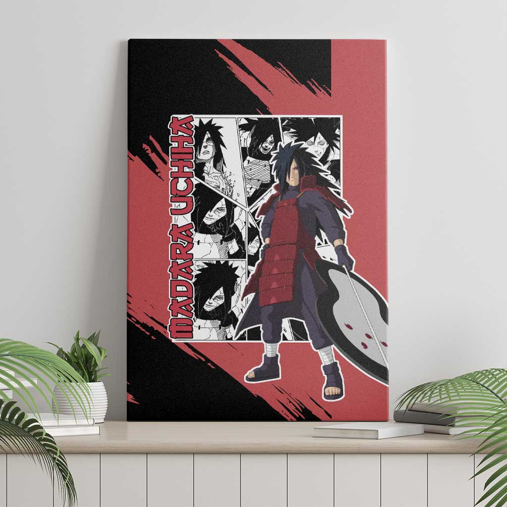 Madara Uchiha Naruto Canvas Wall Art Anime Mix Manga Style