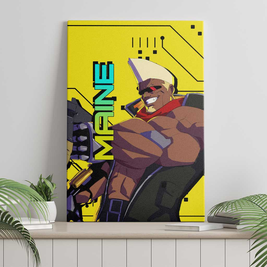 Maine Cyberpunk Edgerunners Canvas Wall Art Anime Style Ts04