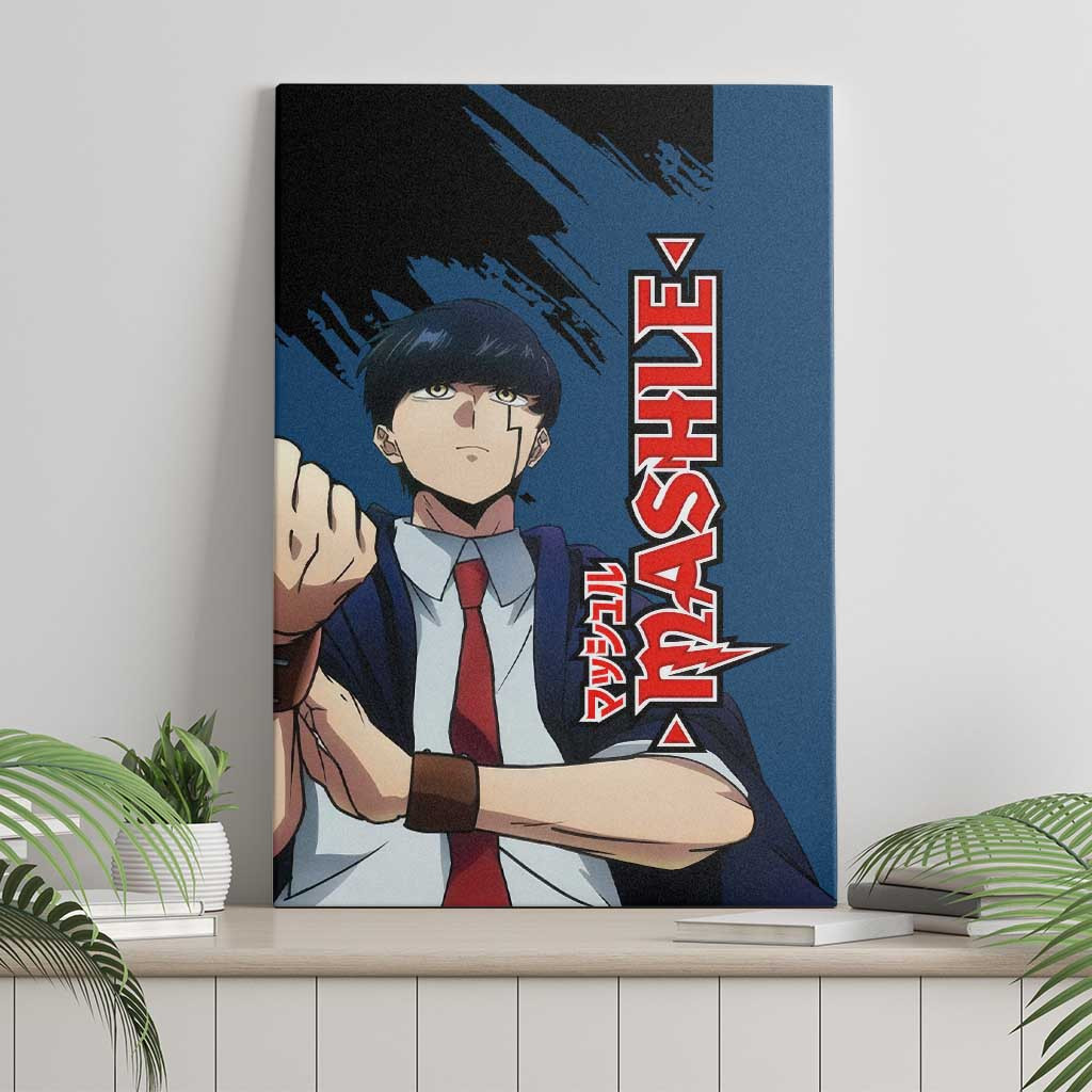 Mash Burnedead Magic And Muscles Canvas Wall Art Anime Style