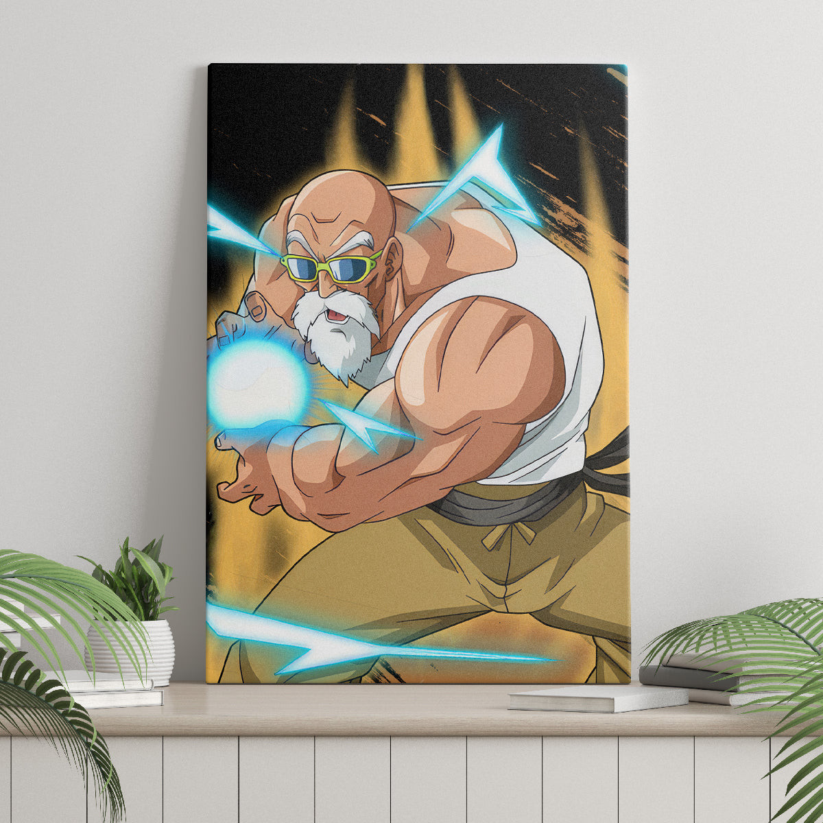 Master Roshi Dragon Ball Canvas Wall Art