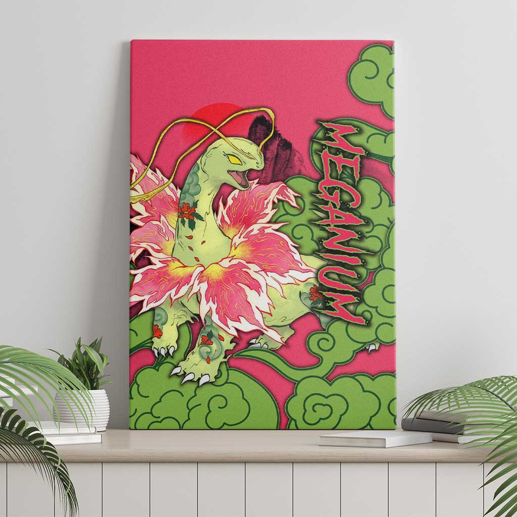 Meganium Pokemon Canvas Wall Art Anime Japan Art Style