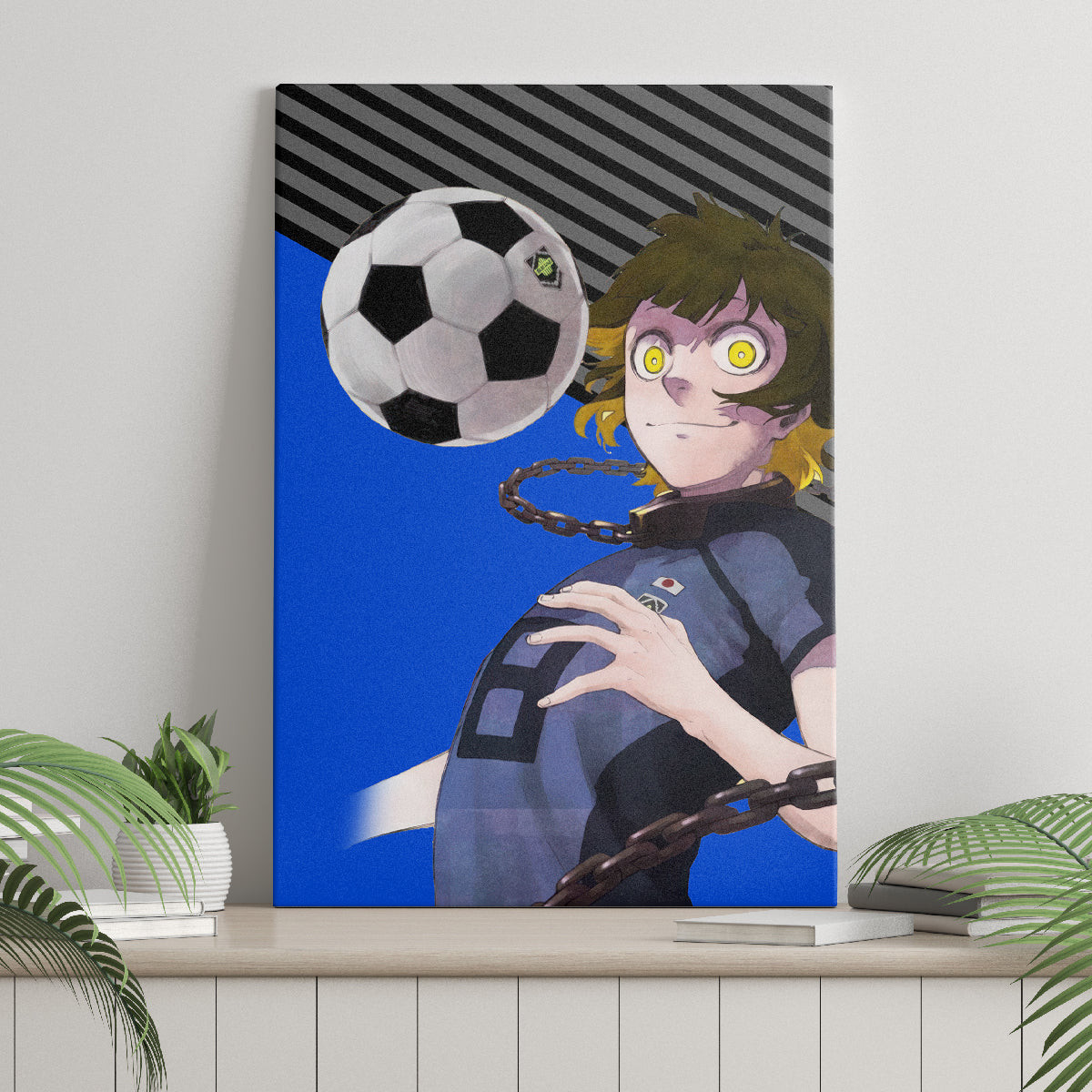 Meguru Bachira Blue Lock Canvas Wall Art Anime Style