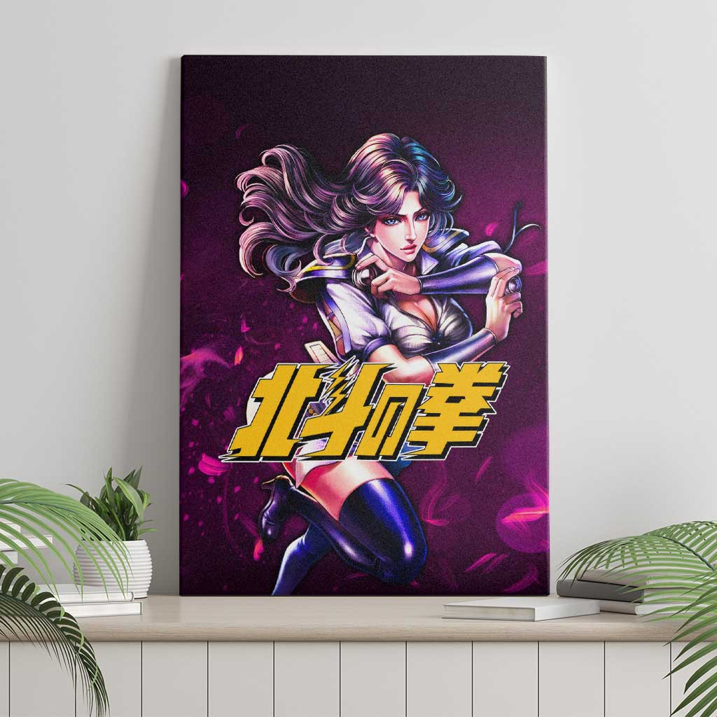 Mimiya Fist Of The North Star Canvas Wall Art Anime Mix Manga Style