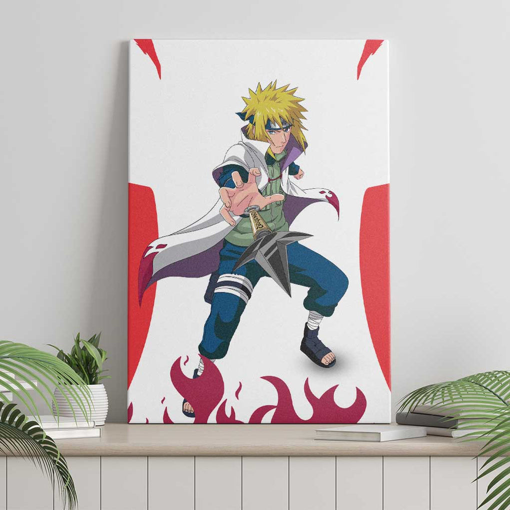 Minato Namikaze Naruto Canvas Wall Art Anime Style Ts04
