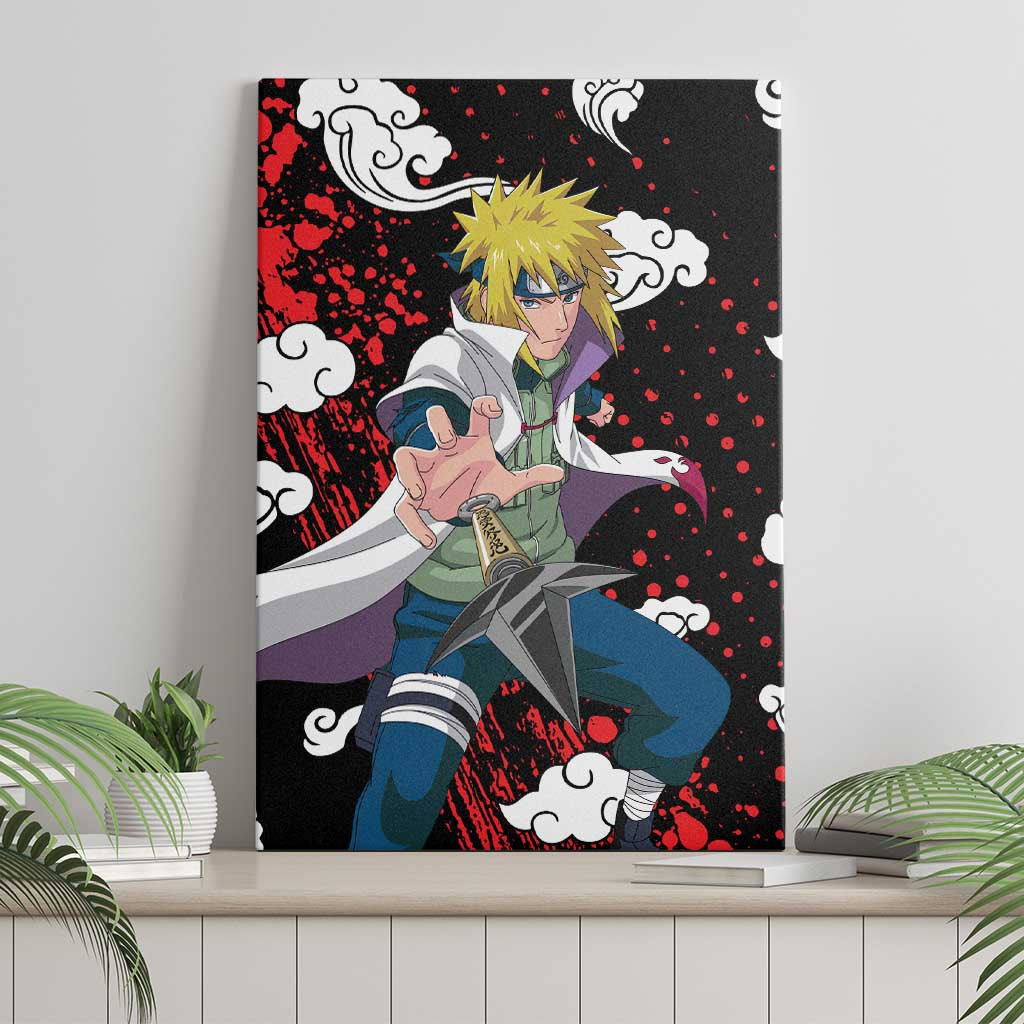 Minato Namikaze Naruto Canvas Wall Art Anime Style Ts04