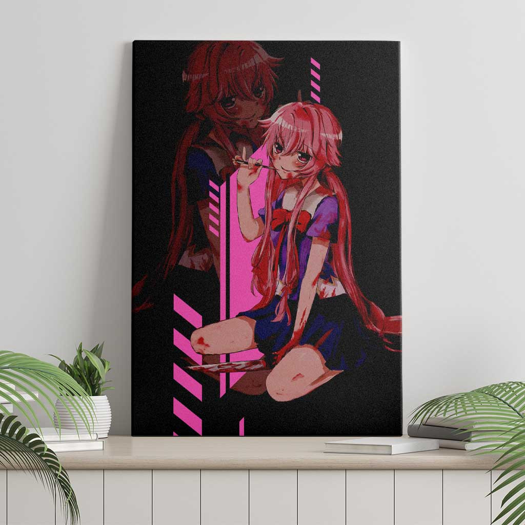Mirai Nikki Future Diary Canvas Wall Art Anime Style Ts04