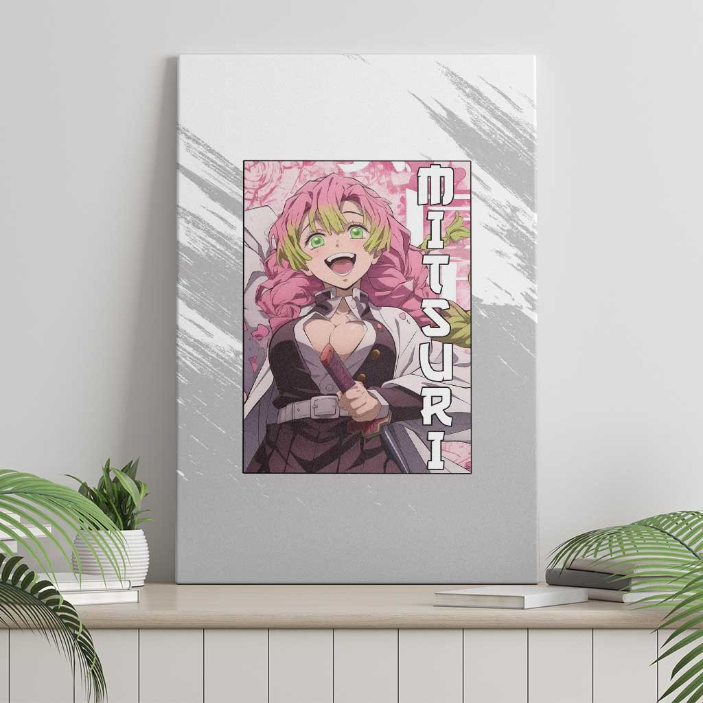 Mitsuri Kanroji Demon Slayer Canvas Wall Art Anime Style Ts04