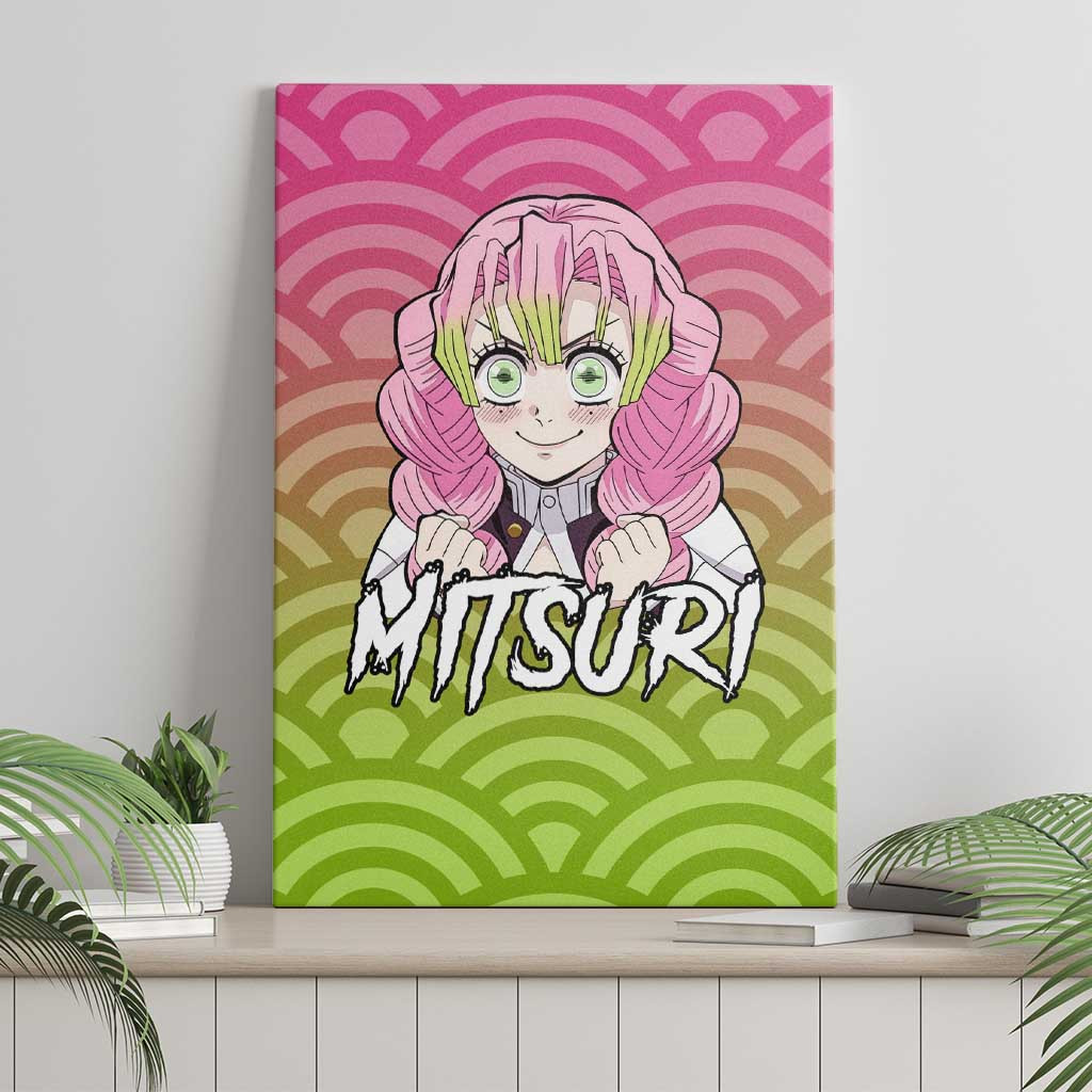 Mitsuri Kanroji Demon Slayer Canvas Wall Art Anime Style Ts04