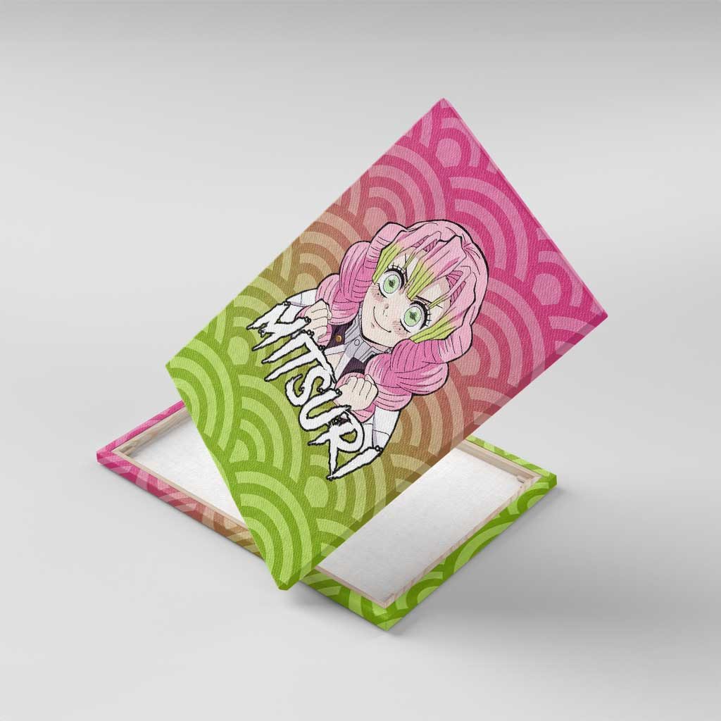 Mitsuri Kanroji Demon Slayer Canvas Wall Art Anime Style Ts04